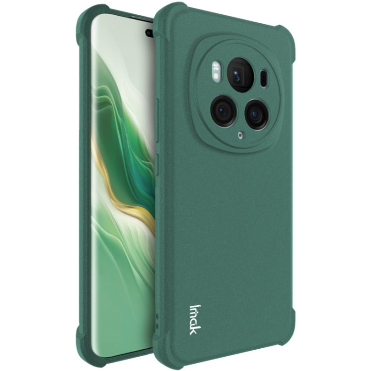 For Honor Magic6 Pro 5G imak Shockproof Airbag TPU Phone Case(Matte Green) - Honor Cases by imak | Online Shopping UK | buy2fix