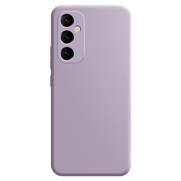 For Samsung Galaxy A35 Imitation Liquid Silicone Phone Case(Light Purple) - Galaxy Phone Cases by buy2fix | Online Shopping UK | buy2fix