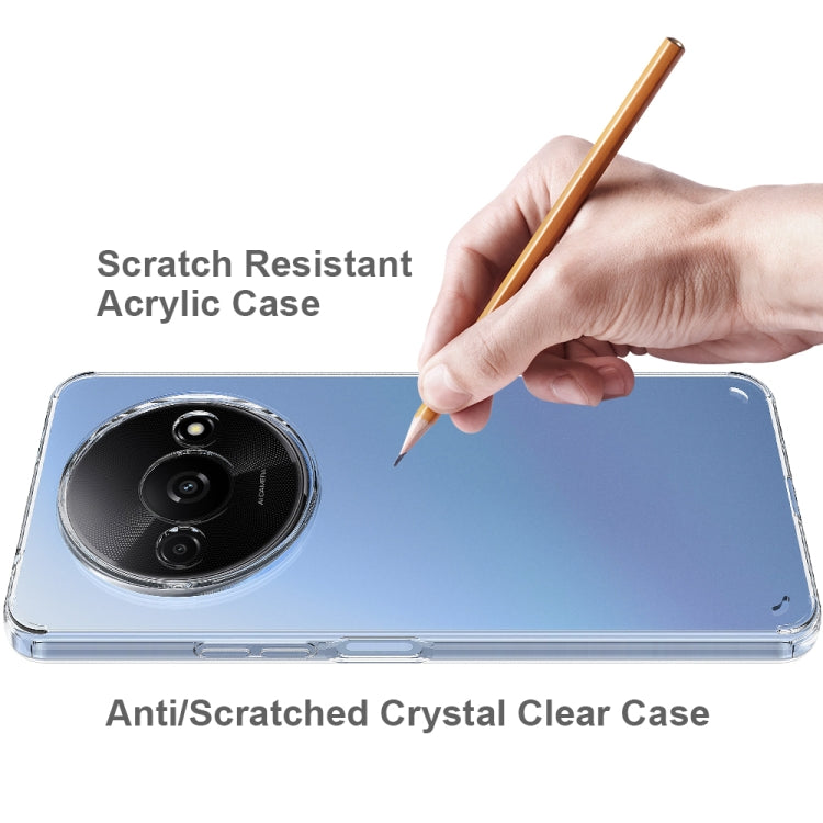 For Xiaomi Redmi A3 / Poco C61 Scratchproof Acrylic TPU Phone Case(Transparent) - Xiaomi Cases by buy2fix | Online Shopping UK | buy2fix