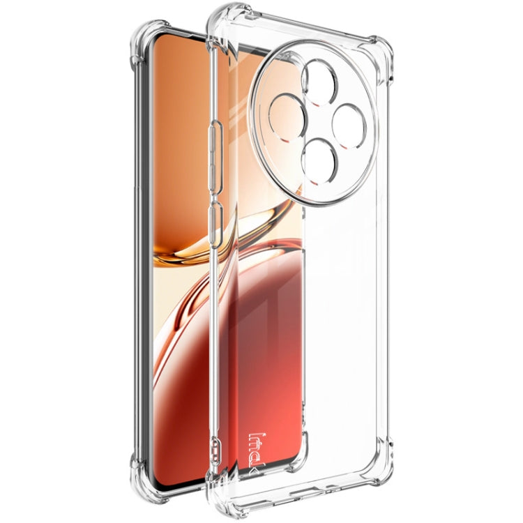 For OPPO A3 Pro 5G imak Shockproof Airbag TPU Phone Case(Transparent) - OPPO Cases by imak | Online Shopping UK | buy2fix