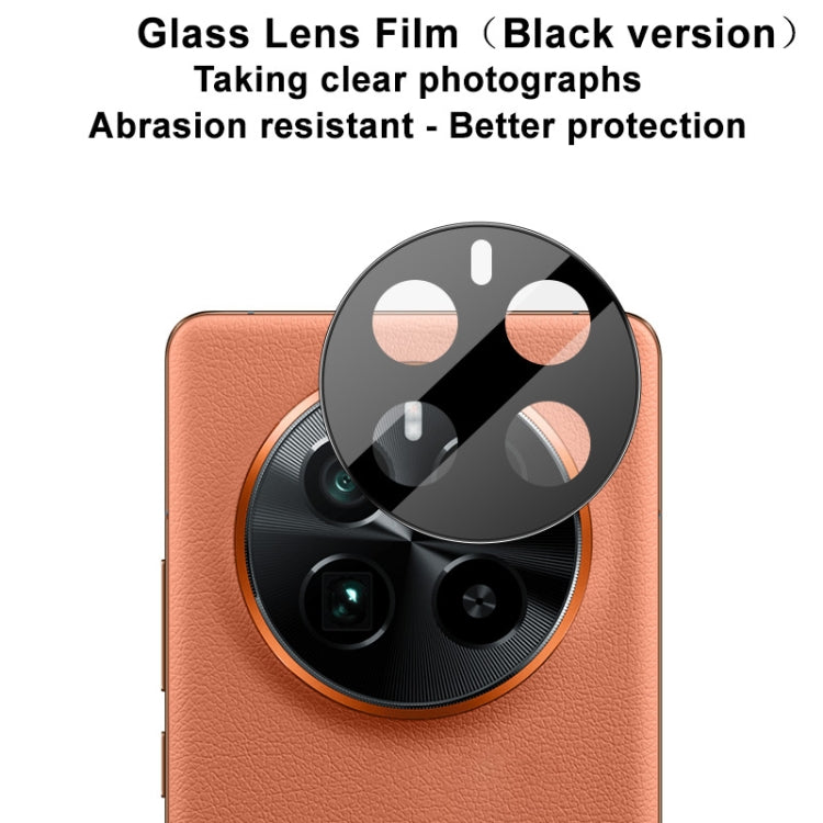 For Realme GT5 Pro 5G IMAK Rear Camera Lens Glass Film Black Version - Other by imak | Online Shopping UK | buy2fix