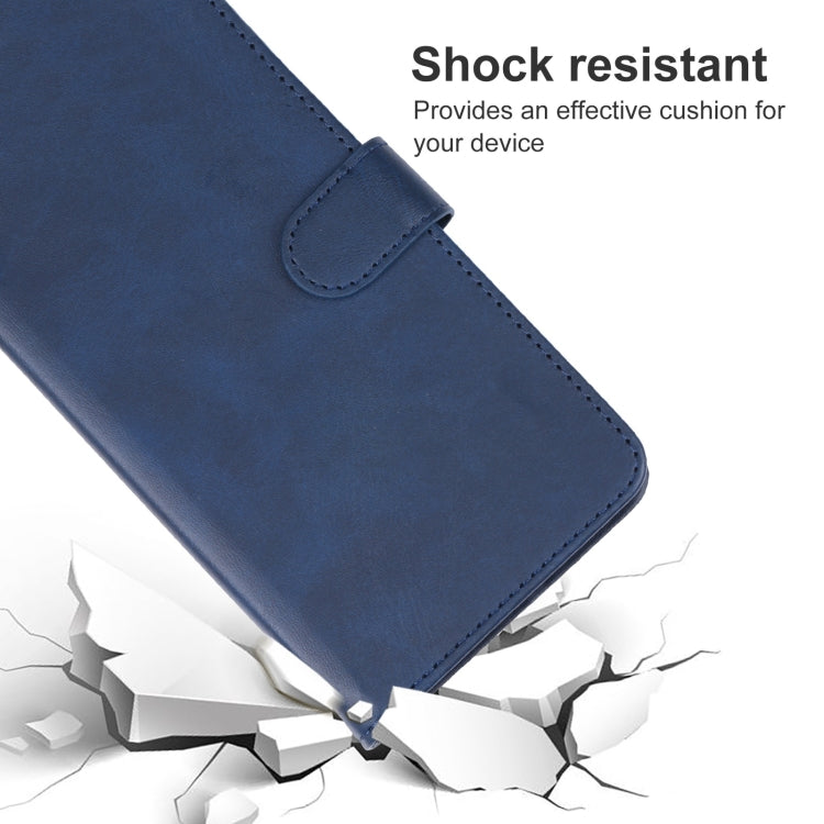 For iPhone 16 Pro Leather Phone Case(Blue) - iPhone 16 Pro Cases by buy2fix | Online Shopping UK | buy2fix