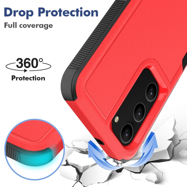 For Samsung Galaxy S23 5G 2 in 1 PC + TPU Phone Case(Red) - Galaxy S23 5G Cases by buy2fix | Online Shopping UK | buy2fix