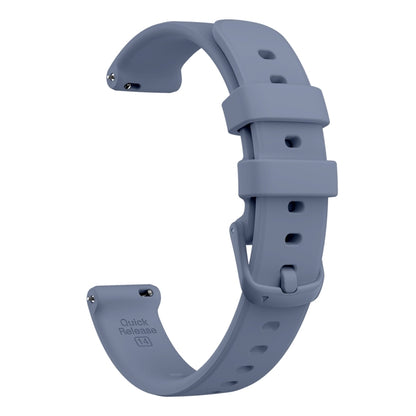 For Garmin Lily 2 Silicone Watch Band Wristband(Blue Grey) - Watch Bands by buy2fix | Online Shopping UK | buy2fix