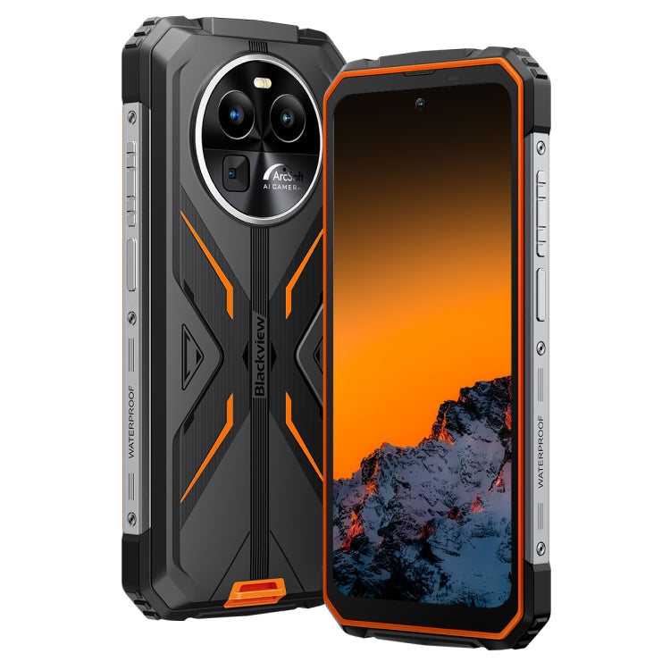 [HK Warehouse] Blackview BV8100 Rugged Phone, 8GB+256GB, 6.5 inch Android 14 MediaTek Helio G99 Octa Core up to 2.2GHz, Network: 4G, NFC, OTG(Orange) - Blackview by Blackview | Online Shopping UK | buy2fix