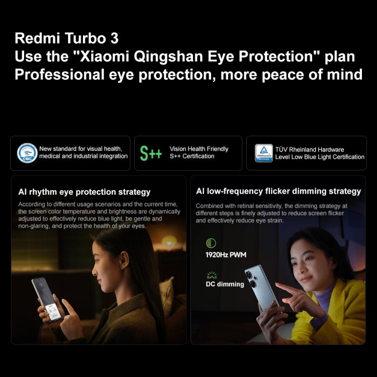 Xiaomi Redmi Turbo 3, 16GB+1TB, 6.67 inch Xiaomi HyperOS Snapdragon 8s Gen 3 Octa Core 3.0GHz, NFC, Network: 5G, Support Google Play(Titanium) - Xiaomi Redmi by Xiaomi | Online Shopping UK | buy2fix