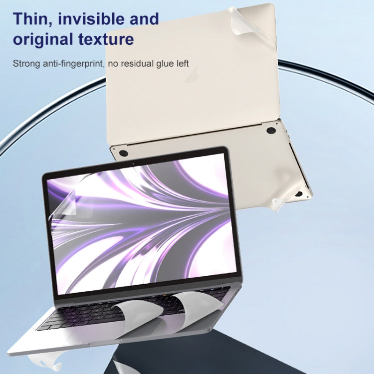 For MacBook Pro 16.2 inch 2021 ZGA 5 in 1 Laptop All-round Protective Film(Silver) - Skin Sticker by ZGA | Online Shopping UK | buy2fix