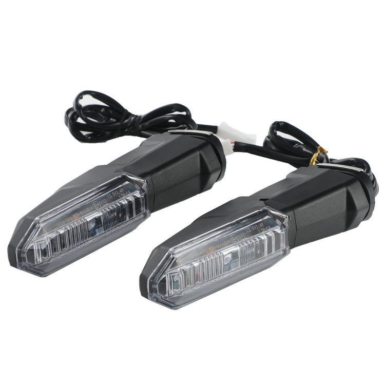 For Kawasaki Versys 650 Z1000R Motorcycles LED Turn Signal Light(Transparent) - Signal Lights by buy2fix | Online Shopping UK | buy2fix