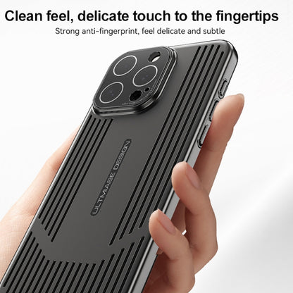 For iPhone 16 Ice Sense Heat Dissipation Electroplating Frosted Phone Case(Grey) - iPhone 16 Cases by buy2fix | Online Shopping UK | buy2fix