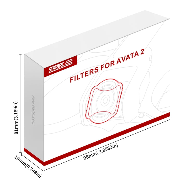 For DJI Avata 2 STARTRC Drone Lens Filter, Lens:3 in 1 ND8/16/32 - Lens Filter by STARTRC | Online Shopping UK | buy2fix