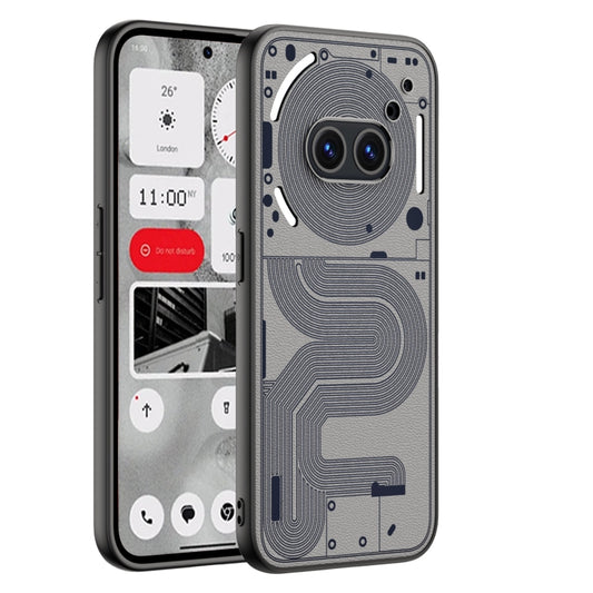 For Nothing Phone 2A GKK Skin Feel Leather Phone Case(Grey) - More Brand by GKK | Online Shopping UK | buy2fix