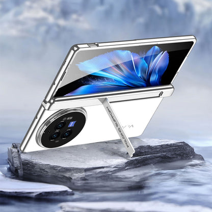 For vivo X Fold3 Pro GKK Integrated Magnetic Fold Hinge Shockproof Phone Case(Black) - vivo Cases by GKK | Online Shopping UK | buy2fix
