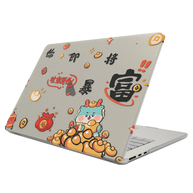 For MacBook 12 inch A1534 UV Printed Pattern Laptop Frosted Protective Case(DDC-1689) - MacBook Cases by buy2fix | Online Shopping UK | buy2fix