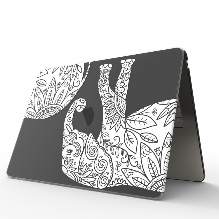 For MacBook Pro 13.3 A2338/A2251/A2289/A2159 UV Printed Pattern Laptop Frosted Protective Case(DDC-864) - MacBook Pro Cases by buy2fix | Online Shopping UK | buy2fix