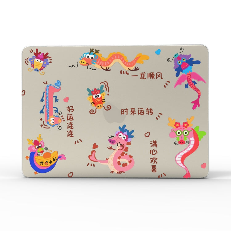 For MacBook Pro 14.2 A2992/A2918/A2779/A2442 UV Printed Pattern Laptop Frosted Protective Case(DDC-1683) - MacBook Pro Cases by buy2fix | Online Shopping UK | buy2fix