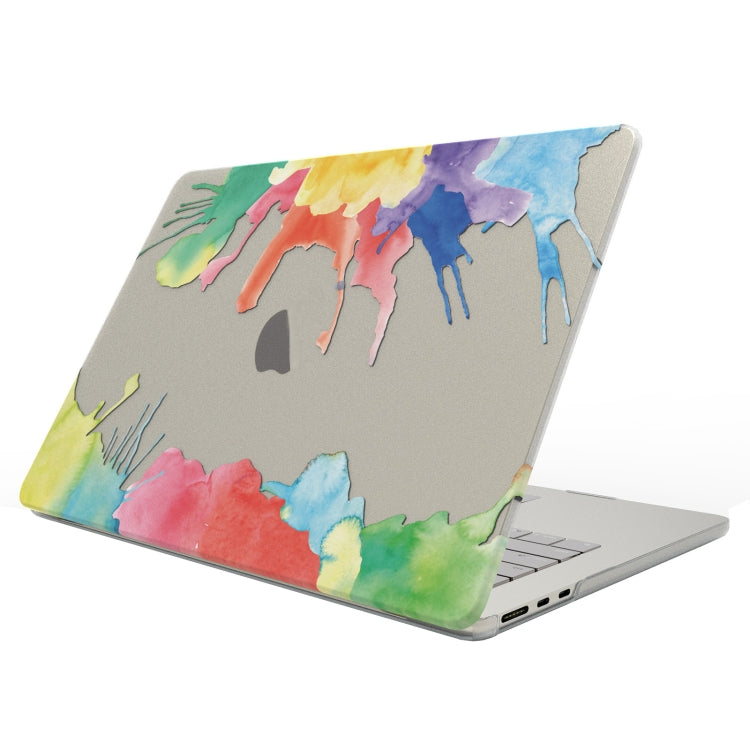 For MacBook Air 15 M2 A2941 / M3 A3114 UV Printed Pattern Laptop Frosted Protective Case(DDC-126) - MacBook Air Cases by buy2fix | Online Shopping UK | buy2fix