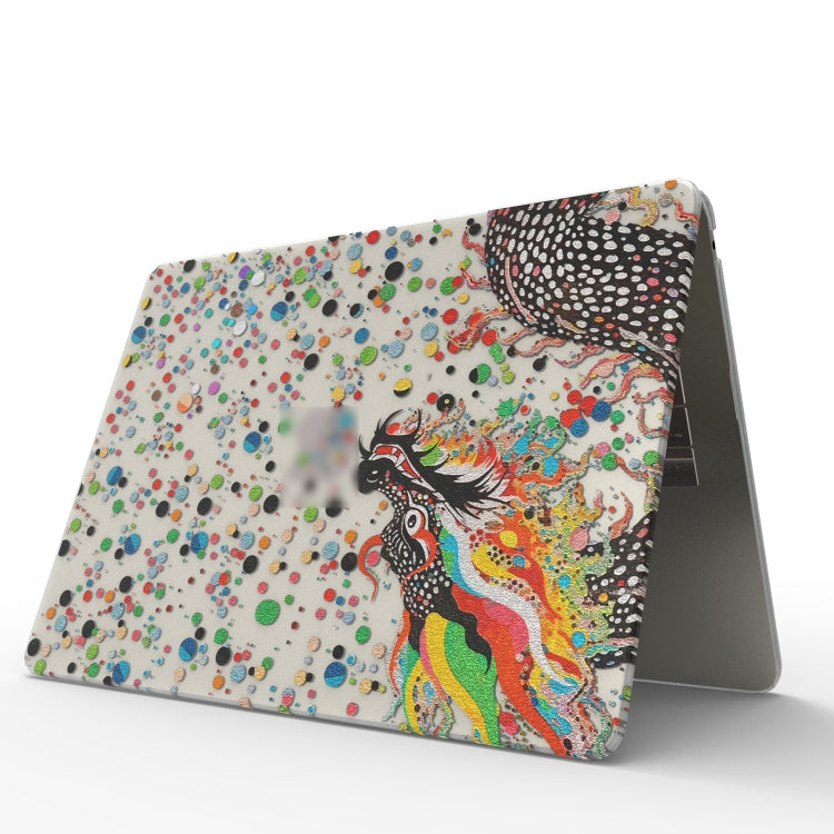 For MacBook Air 15 M2 A2941 / M3 A3114 UV Printed Pattern Laptop Frosted Protective Case(DDC-1681) - MacBook Air Cases by buy2fix | Online Shopping UK | buy2fix