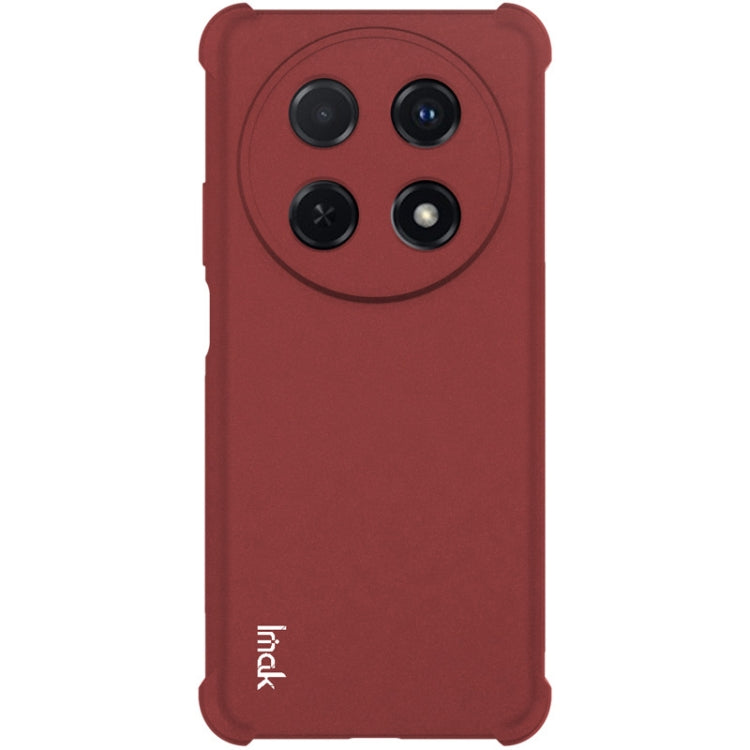 For Huawei nova 12i / Enjoy 70 Pro imak Shockproof Airbag TPU Phone Case(Matte Red) - Huawei Cases by imak | Online Shopping UK | buy2fix