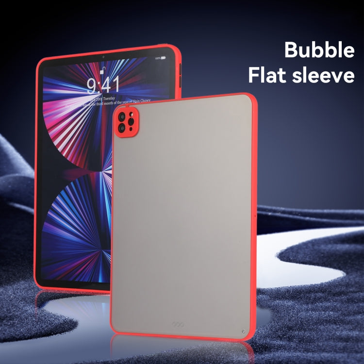 For iPad Pro 11 2024 Skin Feel 2 in 1 PC Hybrid TPU Tablet Case(Red) - iPad Pro 11 2024 Cases by buy2fix | Online Shopping UK | buy2fix