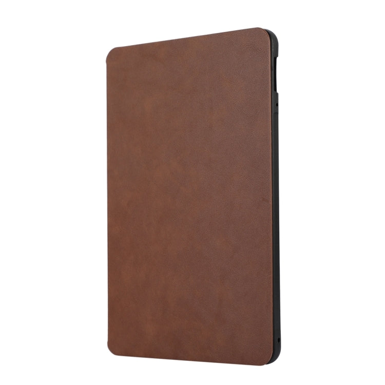 For iPad Air 11 2024 TPU Flip Tablet Protective Leather Case(Brown) - iPad Air 11 2024 Cases by buy2fix | Online Shopping UK | buy2fix