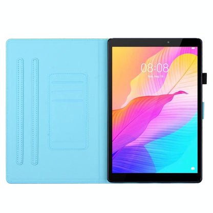 For iPad Pro 11 2024 Stitching Gradient Smart Leather Tablet Case(Purple Blue) - iPad Pro 11 2024 Cases by buy2fix | Online Shopping UK | buy2fix