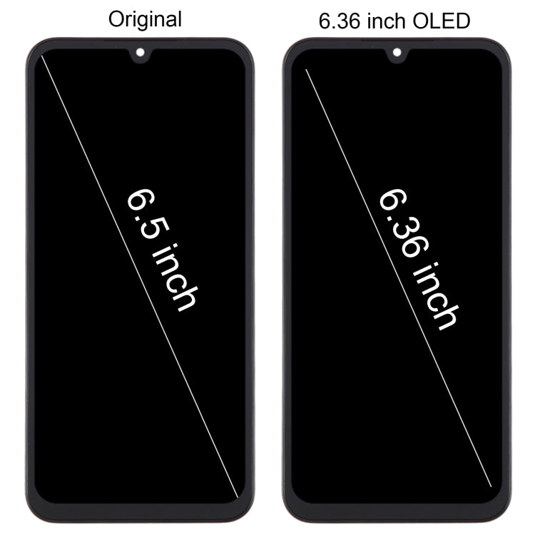 For Samsung Galaxy A15 5G SM-A156B 6.36inch OLED LCD Screen for Digitizer Full Assembly with Frame - LCD Screen by buy2fix | Online Shopping UK | buy2fix