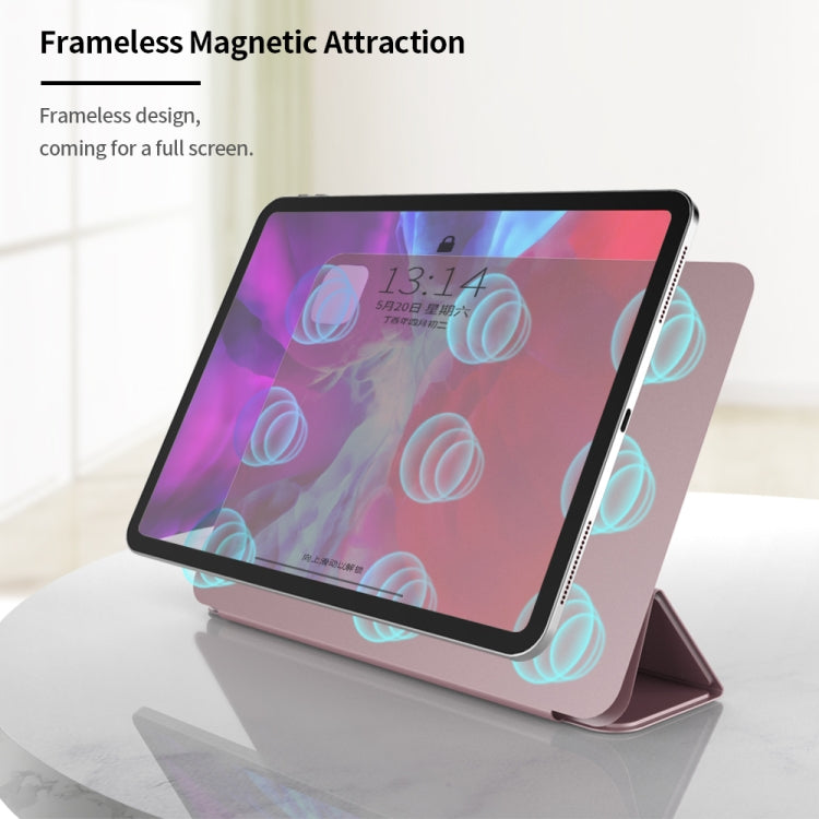 For iPad Air 13 2024 Ultra-thin Double-sided Clip Magnetic Smart Tablet Case(Mint Green) - iPad Air 13 2024 Cases by buy2fix | Online Shopping UK | buy2fix