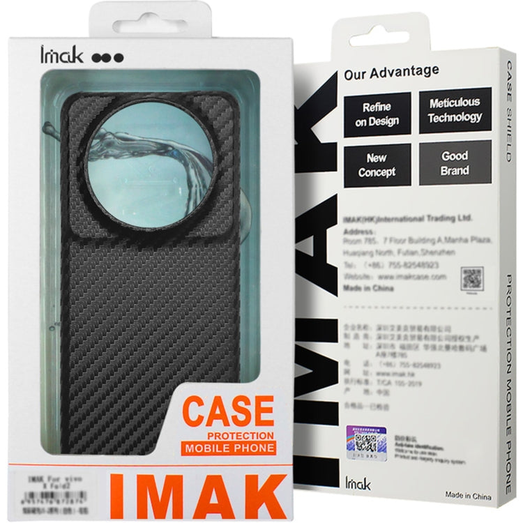For OnePlus Nord CE4 5G imak Ruiyi Series PU + PC Phone Case(Carbon Fiber Texture) - OnePlus Cases by imak | Online Shopping UK | buy2fix