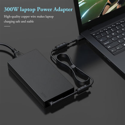 300W 20V 15A Laptop Notebook Power Adapter For Lenovo Big Square USB, Plug:AU Plug - For Lenovo by buy2fix | Online Shopping UK | buy2fix