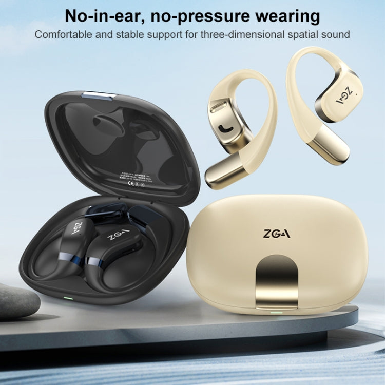 ZGA GS18 Blade AI Wireless Bluetooth Earphone(Black) - Bluetooth Earphone by ZGA | Online Shopping UK | buy2fix