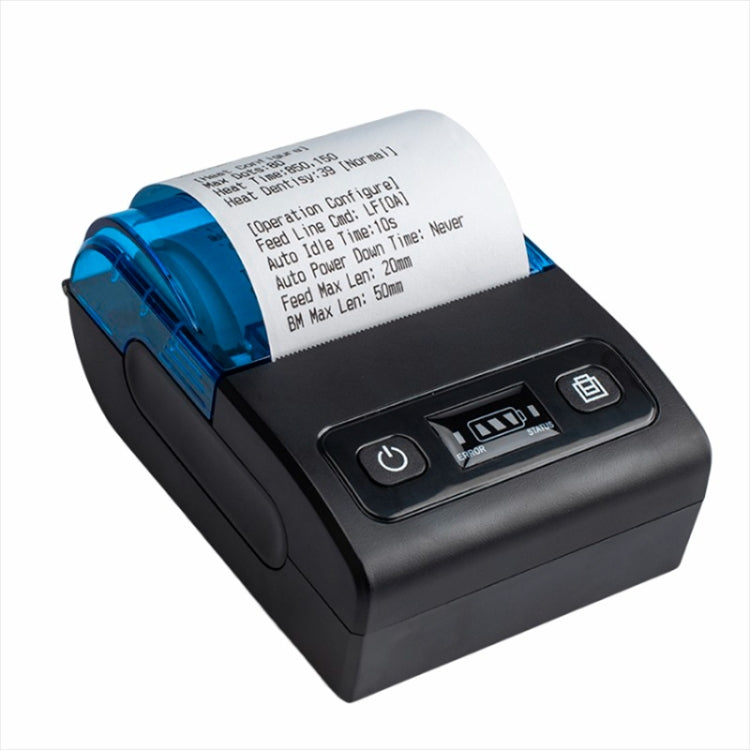 BT-582 58mm Type-C + Bluetooth Portable Thermal Printer(EU Plug) - Printer by buy2fix | Online Shopping UK | buy2fix