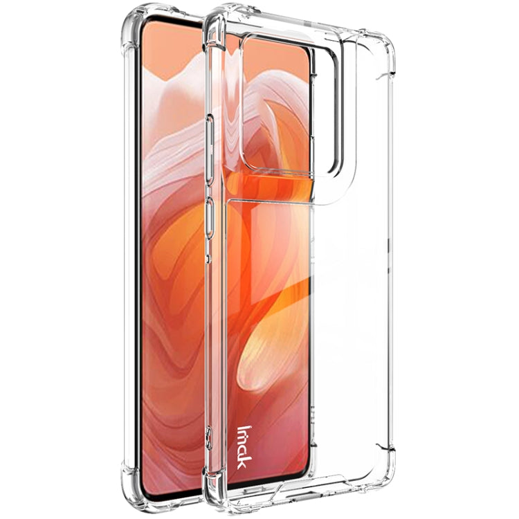 For Motorola Edge 50 Ultra IMAK Space Shield PC + TPU Airbag Shockproof Phone Case(Transparent) - Motorola Cases by imak | Online Shopping UK | buy2fix