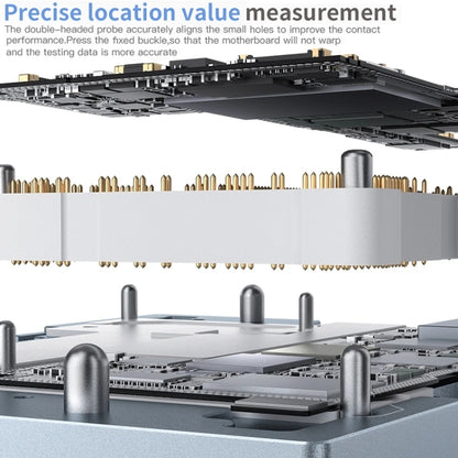 QianLi iSocket Series 8 in 1 Motherboard Layered Test Stand For iPhone 15 Series - Repair Platform by QIANLI | Online Shopping UK | buy2fix