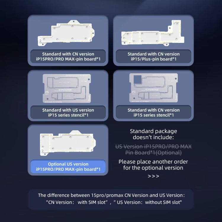 QianLi iSocket Series 8 in 1 Motherboard Layered Test Stand For iPhone 15 Series - Repair Platform by QIANLI | Online Shopping UK | buy2fix