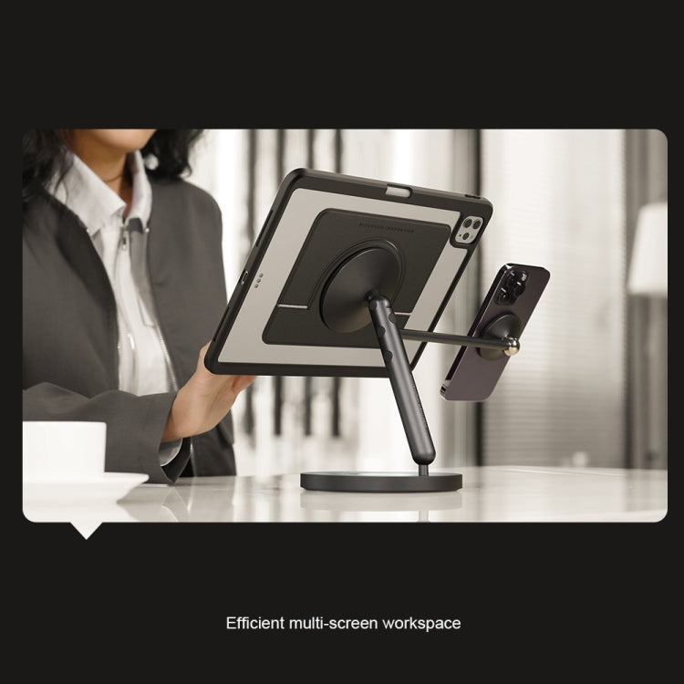 NILLKIN 4mm FlexWing Tablet Stand Magnetic Version For 9.7-11 inch(Black) - Hand-Sticking Bracket by NILLKIN | Online Shopping UK | buy2fix