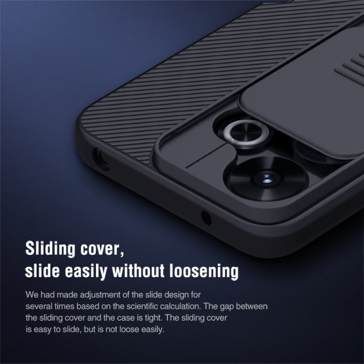 For Xiaomi Poco M6 4G NILLKIN Black Mirror Series Camshield PC Phone Case(Black) - Xiaomi Cases by NILLKIN | Online Shopping UK | buy2fix