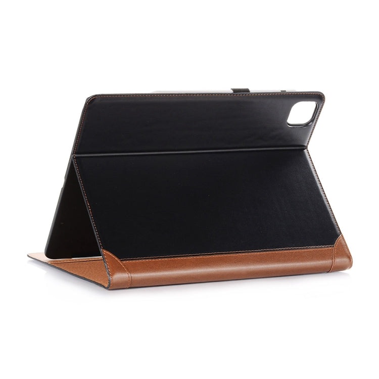 For iPad Pro 11 2024 Book Style Stitching Leather Tablet Case(Black) - iPad Pro 11 2024 Cases by buy2fix | Online Shopping UK | buy2fix