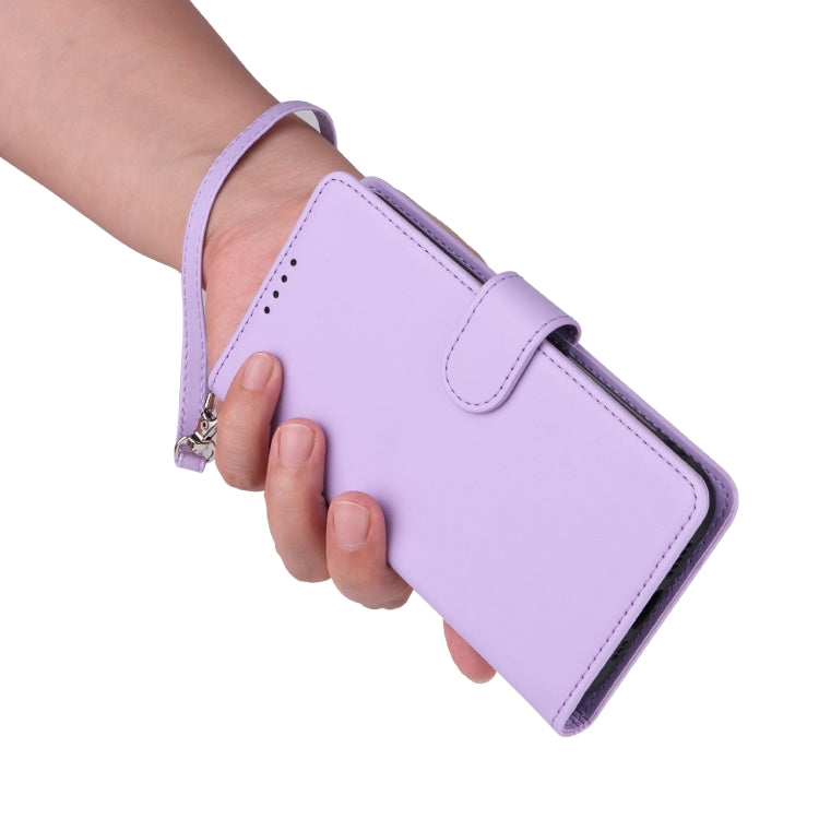 For Samsung Galaxy S24 FE 5G BETOPNICE BN-005 2 in 1 Detachable Imitate Genuine Leather Phone Case(Light Purple) - Galaxy S24 FE 5G Cases by BETOPNICE | Online Shopping UK | buy2fix