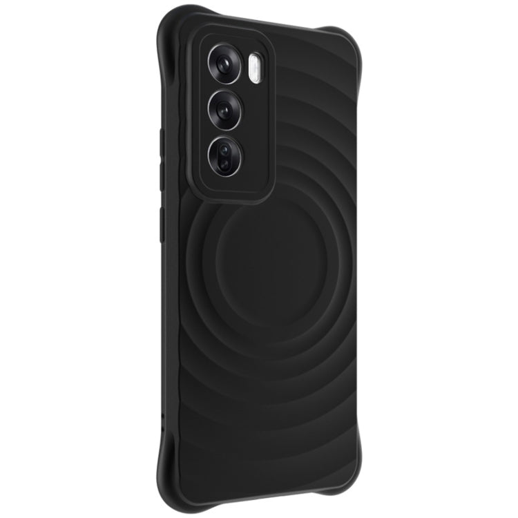 For OPPO Reno12 Global IMAK UC-6 Series Manbo Frosting Soft Phone Case(Black) - Reno12 Cases by imak | Online Shopping UK | buy2fix