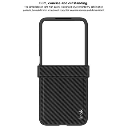 For Xiaomi Mix Flip imak Ruiyi Series Carbon Fiber PU + PC Phone Case - Mix Flip Cases by imak | Online Shopping UK | buy2fix