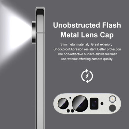 For Google Pixel 9 Pro XL IMAK Metal Armor Premium Camera Protector Film(Black) - Other by imak | Online Shopping UK | buy2fix