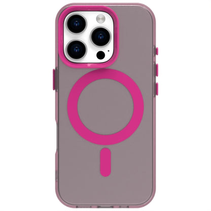 For iPhone 16 Pro Candy Magsafe PC Hybrid TPU Phone Case(Red) - iPhone 16 Pro Cases by buy2fix | Online Shopping UK | buy2fix