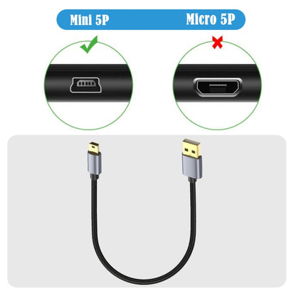 For Garmin GPS Receiver High Speed USB2.0 Version Mini 5 Pin Cable, Length:0.3m - USB Cable by buy2fix | Online Shopping UK | buy2fix