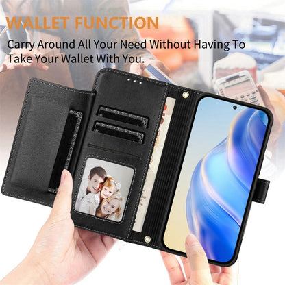 For Ulefone Note 17 Pro Multi-Card Slots Zipper Wallet Leather Phone Case(Black) - Ulefone Cases by buy2fix | Online Shopping UK | buy2fix