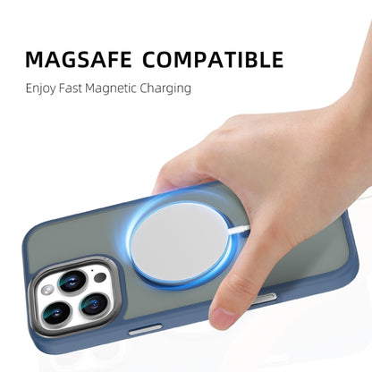 For iPhone 16 Pro Mutural Skin Feel Series Frosted MagSafe Magnetic Phone Case(Grey) - iPhone 16 Pro Cases by Mutural | Online Shopping UK | buy2fix