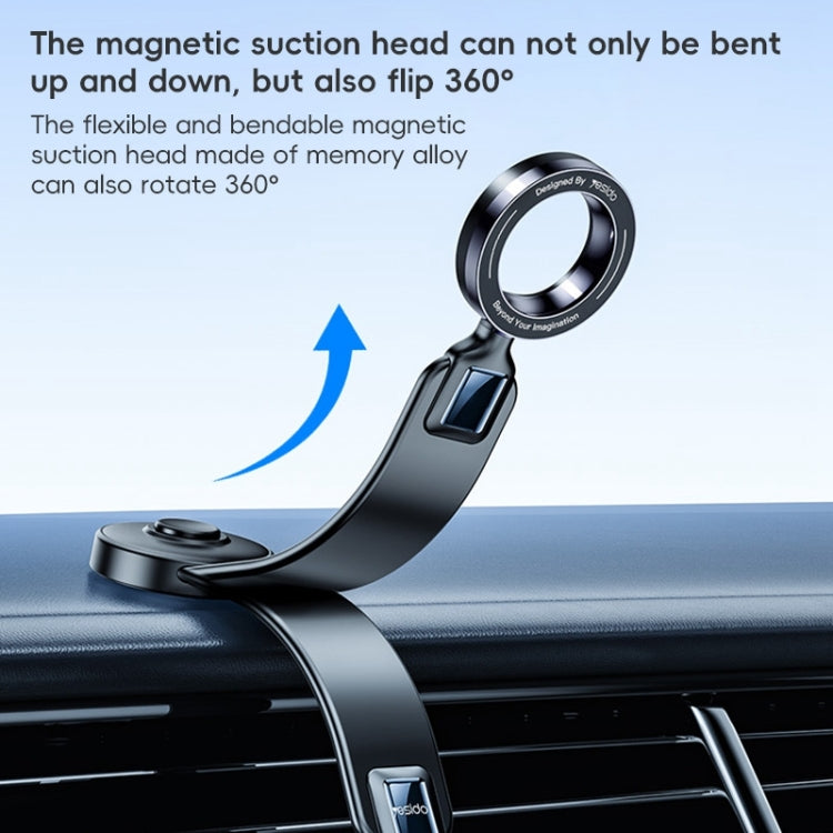 Yesido C217 Car MagSafe Magnetic Mobile Phone Holder(Black) - Car Holders by Yesido | Online Shopping UK | buy2fix