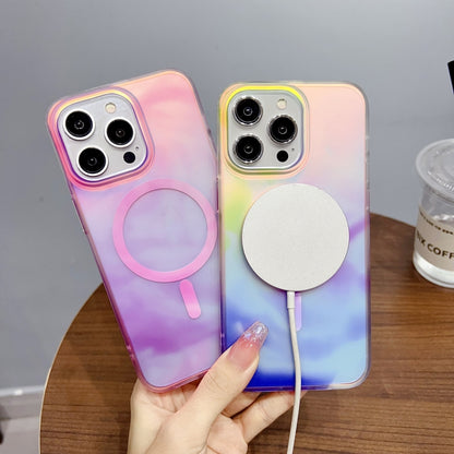 For iPhone 16 Pro Max Gradient MagSafe PC Hybrid TPU Phone Case(Colorful) - iPhone 16 Pro Max Cases by buy2fix | Online Shopping UK | buy2fix