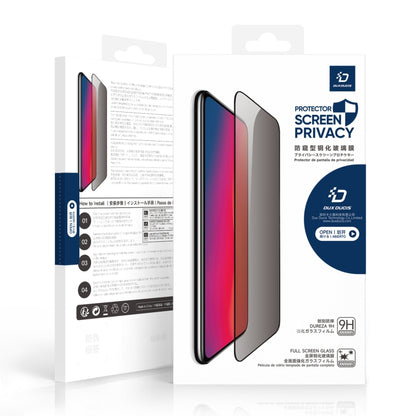 For iPhone 16 Plus 5pcs DUX DUCIS 0.33mm 9H High Aluminum Anti-spy HD Tempered Glass Film - iPhone 16 Plus Tempered Glass by DUX DUCIS | Online Shopping UK | buy2fix