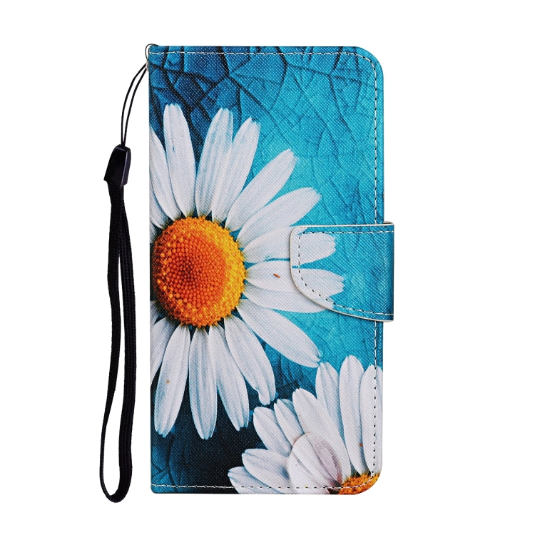 For Samsung Galaxy S25 Ultra 5G Colored Drawing Pattern Leather Phone Case(Chrysanthemum) - Galaxy S25 Ultra 5G Cases by buy2fix | Online Shopping UK | buy2fix