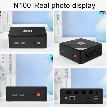 Jumper N100 II Mini PC, Intel 12th Generation Alder Lake-N N100 Quad-core 3.4GHz, RAM: 8GB, ROM: 256GB, Support HDMI(EU Plug) - Barebone Mini PCs by jumper | Online Shopping UK | buy2fix